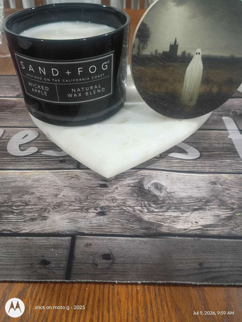 Sand + Fog Halloween 🎃 Ghost Wicked Apple Candle